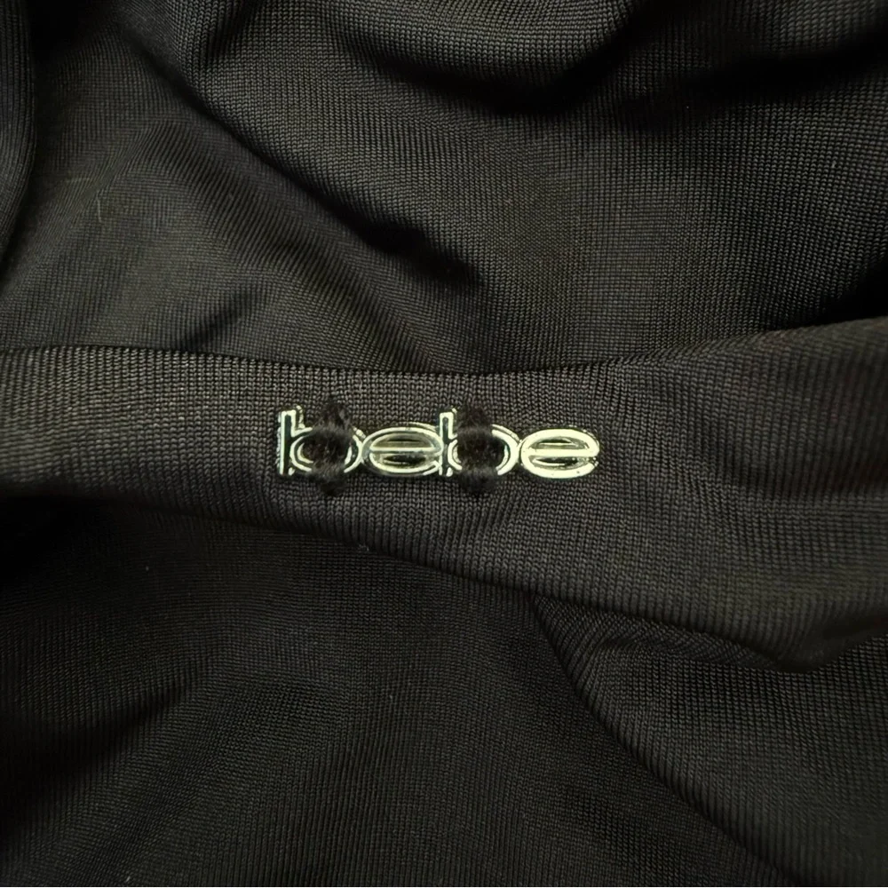 Women’s Bebe Faux Pearl Embellished One Piece Swimsuit Bridesmaid Bachelorette M - Picture 8 of 15